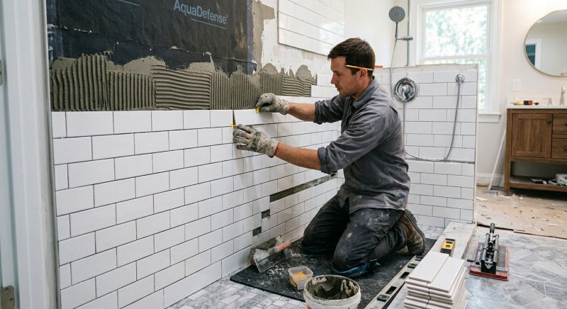 Shower Tiling Service in Denver County, CO