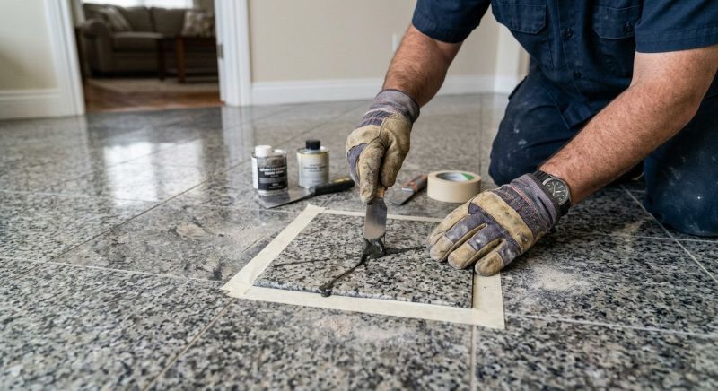 Terrazzo Tile Repair in Kansas City, KS