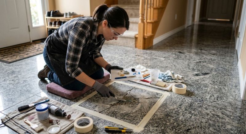Terrazzo Tile Repair in Alpharetta, GA